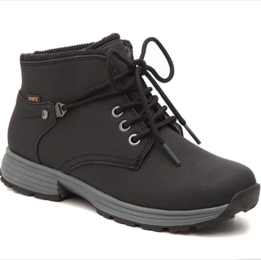 Black Sporto Dazzle Boots- Size 8M